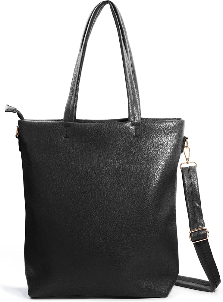 Amazon.com: Women's Vertical Tote Bag with Removable Shoulder